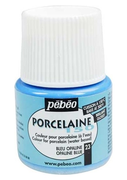 Porcelaine 150 Fırınlanabilir Boya 23 Opaline Blue