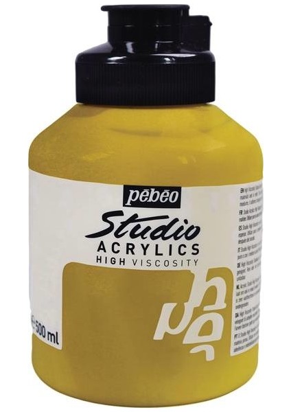 Studio Akrilik Boya 500ML NO:352 Gold