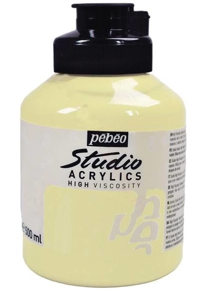 Studio Akrilik Boya 500ML No:65 Buff Titanium