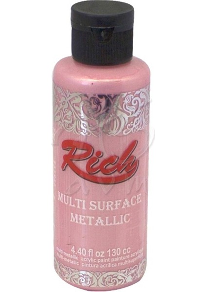 Multi Surface Metalik Akrilik Boya 130ML 6536 Bebek Pembe
