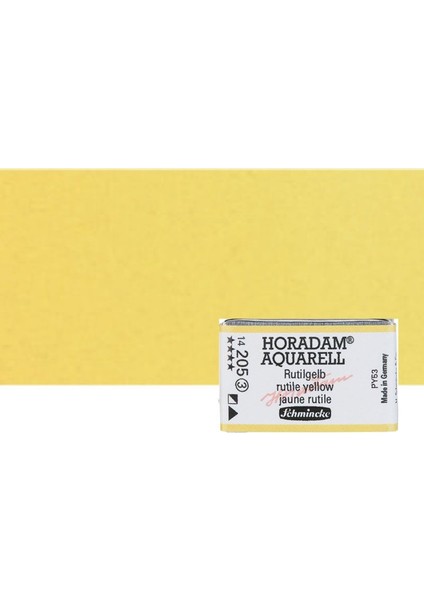 Horadam Aquarell 1/1 Tablet 205 Rutile Yellow Seri Seri 3