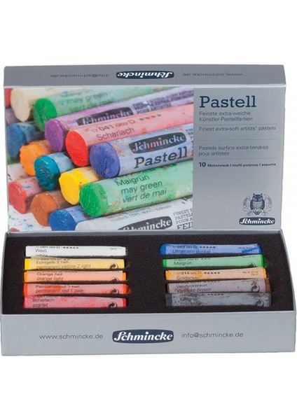 Soft Pastel Boya Seti Cardboard 10LU