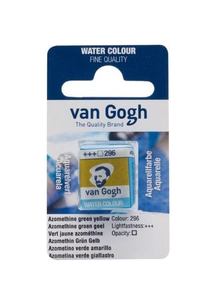 Van Gogh Tablet Sulu Boya Yedek Azomethine Green Yellow 296