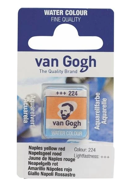 Van Gogh Tablet Sulu Boya Yedek Naples Yellow Red 224