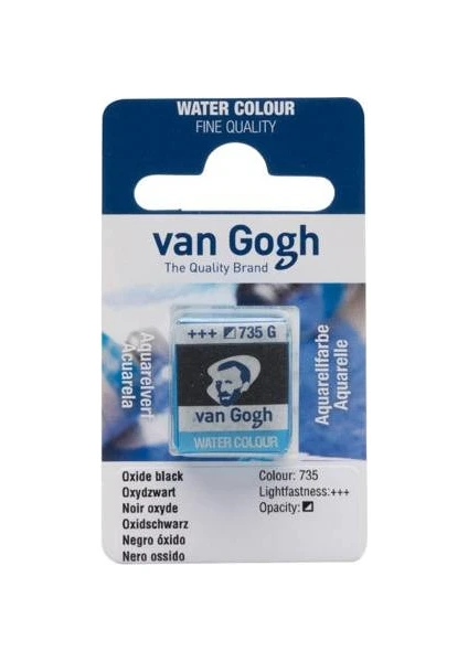 Van Gogh Tablet Sulu Boya Yedek Oxide Black 735