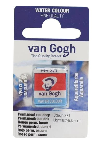 Van Gogh Tablet Sulu Boya Yedek Permanent Red D 371