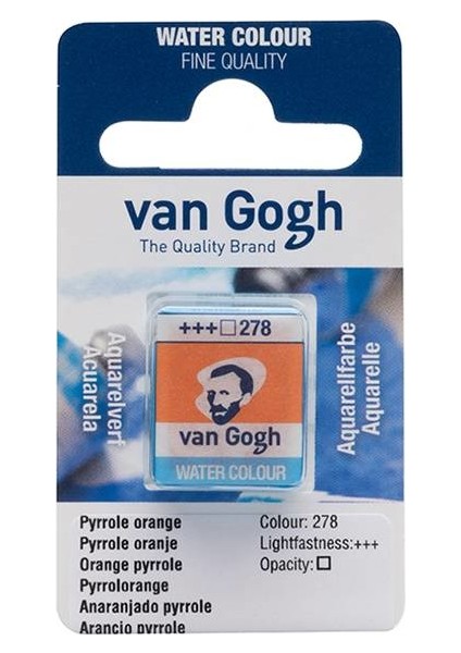 Van Gogh Tablet Sulu Boya Yedek Pyrrole Orange 278