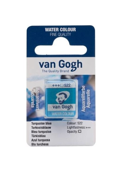 Van Gogh Tablet Sulu Boya Yedek Turquolse Blue 522