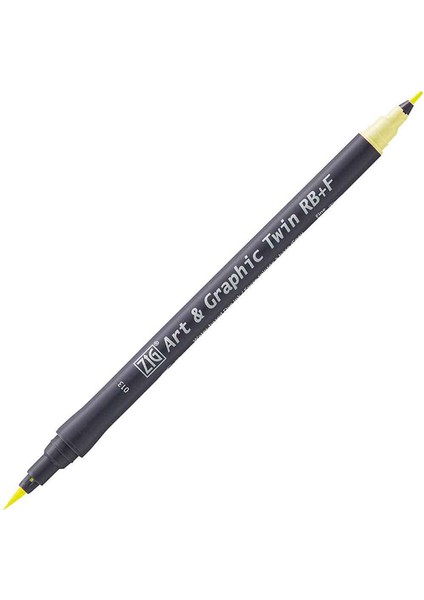 Art&graphic Twin Rb+F Çift Uçlu Çizim Kalemi 013 Pale Yellow