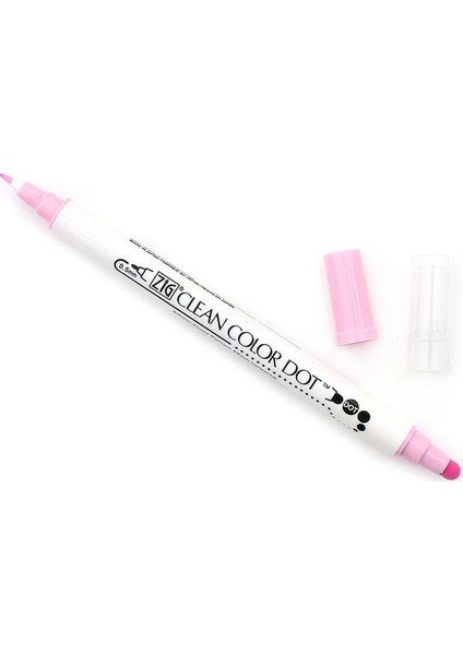 Clean Color Dot Çift Uçlu Marker Kalem Candy PINK-206