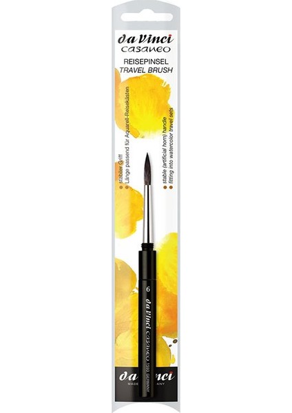 Davinci 1593 Seri Casaneo Yuvarlak Uçlu Fırça No:6 fiyatları