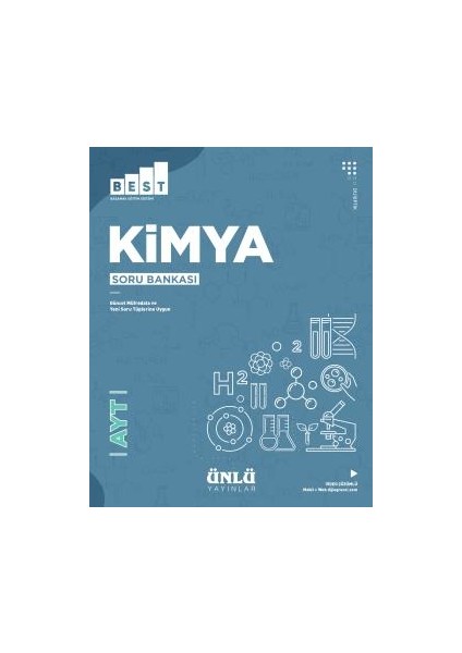 Ünlü Ayt Best Kimya Soru Bankası