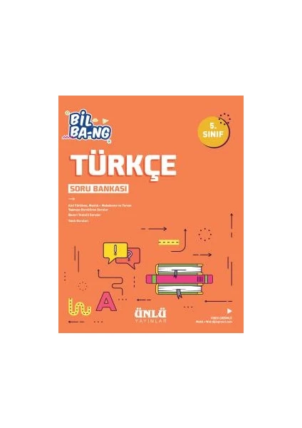 Ünlü 5.Sınıf Bil Ba-Ng Türkçe Soru Bankası