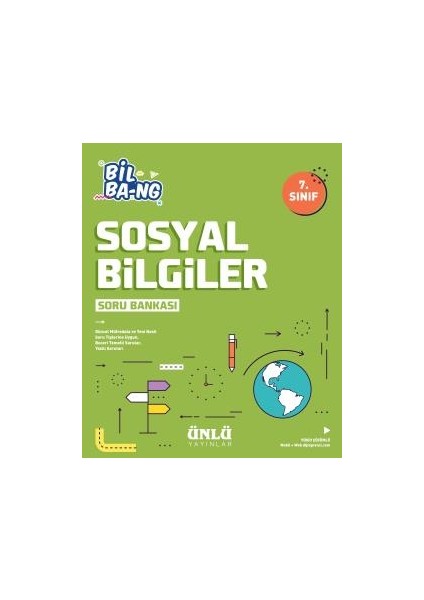 Ünlü 7. Sınıf Bil Ba-Ng Sosyal Bilgiler Soru Bankası