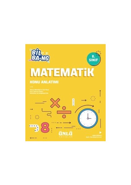 Ünlü 8. Sınıf Bil Ba-Ng Matematik Konu Anlatım