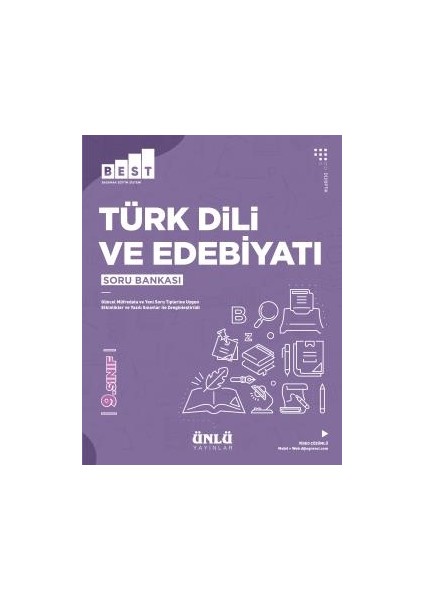 Ünlü 9.Sınıf Best Türk Dili Ve Edebiyatı Soru Bankası