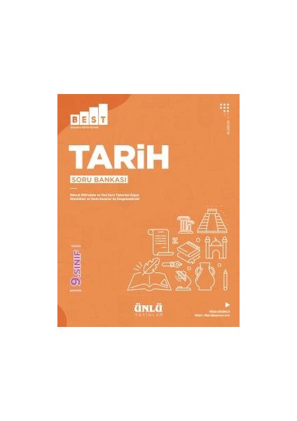 Ünlü 9.Sınıf Best Tarih Soru Bankası