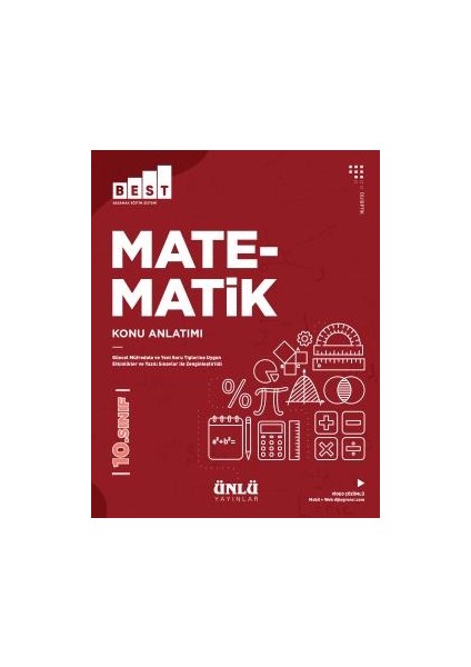 Ünlü 10. Sınıf Best Matematik Konu Anlatım