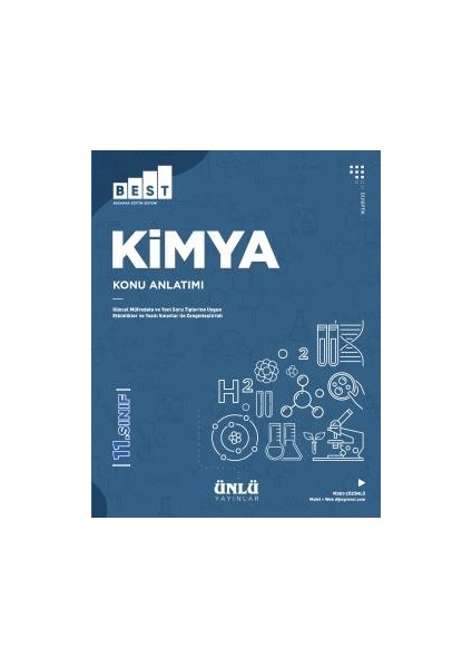 Ünlü 11. Sınıf Best Kimya Konu Anlatım