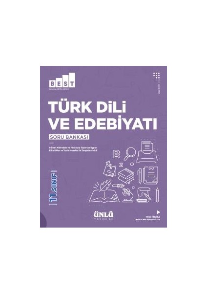 Ünlü 11. Sınıf Best Türk Dili Ve Edebiyatı Soru Bankası