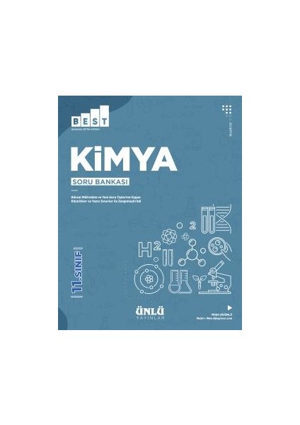 Ünlü 11. Sınıf Best Kimya Soru Bankası