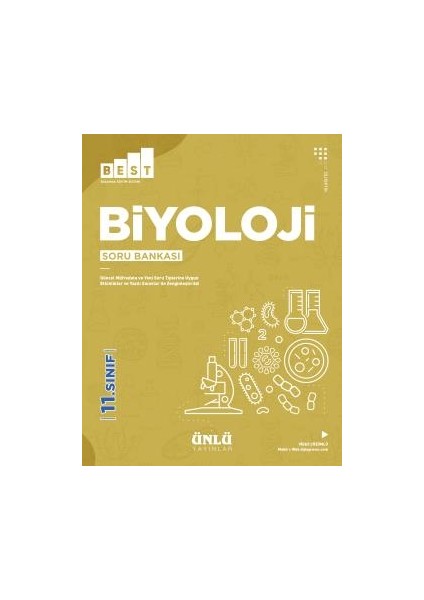Ünlü 11. Sınıf Best Biyoloji Soru Bankası
