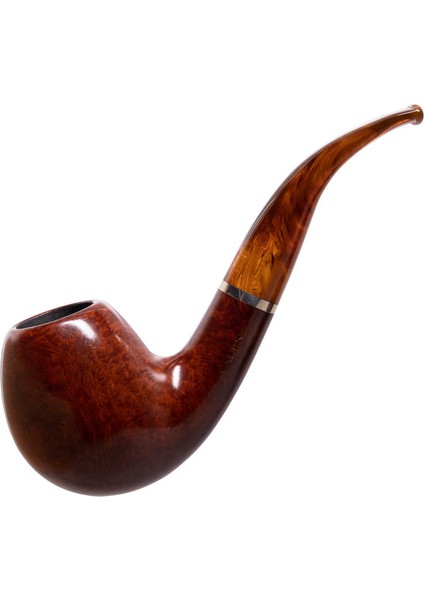 Classic Brown 3904 9mm. Filtreli Akrilik Saplı Pipo