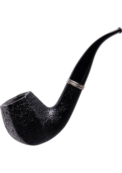 Classic Schwartz 4406 9mm. Filtreli Akrilik Saplı Pipo