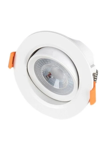 Ct-5204 7W Cob Led Armatür  Beyaz