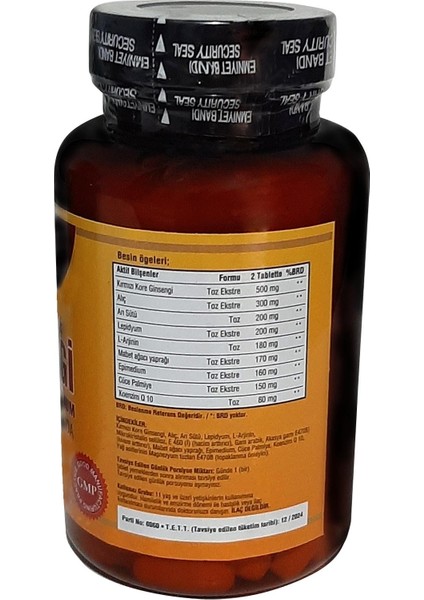 Saw Palmetto 120 Tablet Ncs Kırmızı Kore Ginsengi 120 Tablet indirimleri