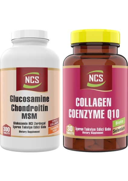 Glucosamine 300 Tablet Ncs Hidrolize Collagen Q10 30 Tablet
