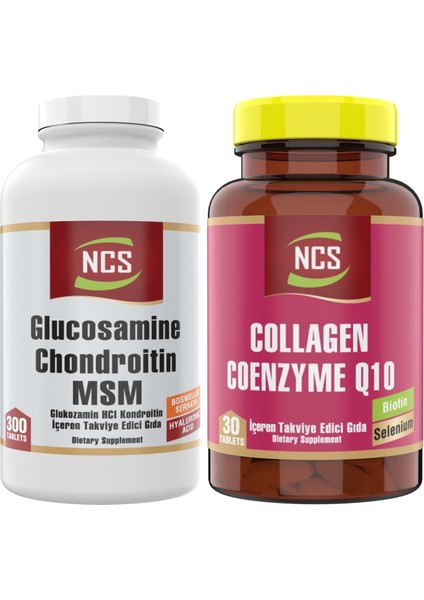 Glucosamine 300 Tablet Ncs Hidrolize Collagen Q10 30 Tablet