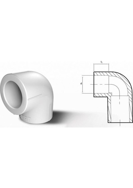 Pprc 32 mm Dirsek 90° fiyatları