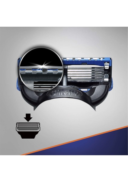 Fusion ProGlide Flexball Tıraş Bıçağı Paketi (6'lı Bıçak + Jel)