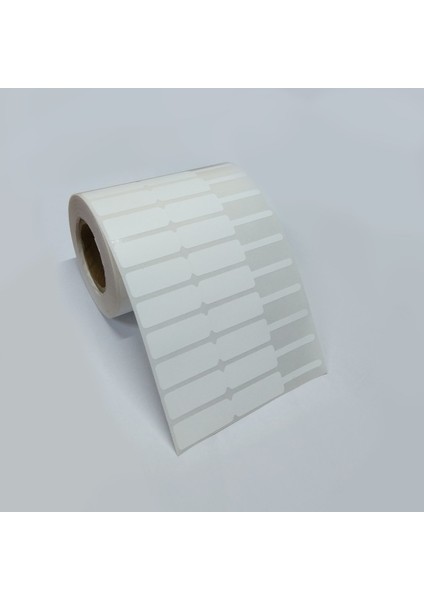 Kuyumcu Etiketi 10mm X 74mm 10 Rulo. Kuyruk Yapışkansız