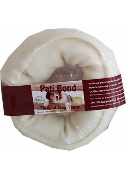 Patibond Beyaz Simit 8 cm 56 gr