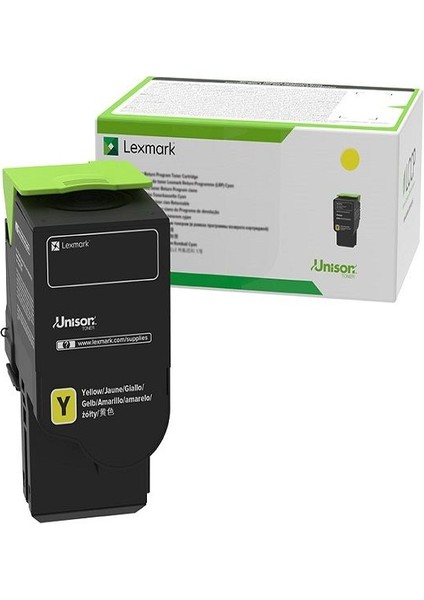 78C5XC0 Sarı Return Toner 78C5XY0