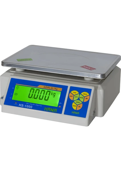 Hana HS-1000 LCD Hassas Elektronik Terazi 1gr 30 kg