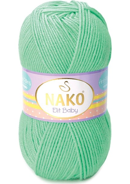 Elit Baby 9001 Yeşil Örgü İpi