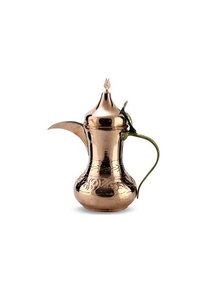 Mırra Küçük Boy Bakır Arap Çaydanlık Sütlük 300 ml