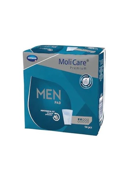 Molicare Premium Men Pad - Mesane Pedi 14'lü x 12 Paket