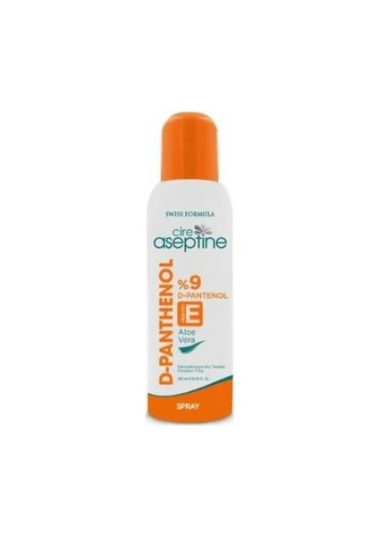 Cire Aceptine D-Panthenol Panthenol Köpük Sprey 200 ml