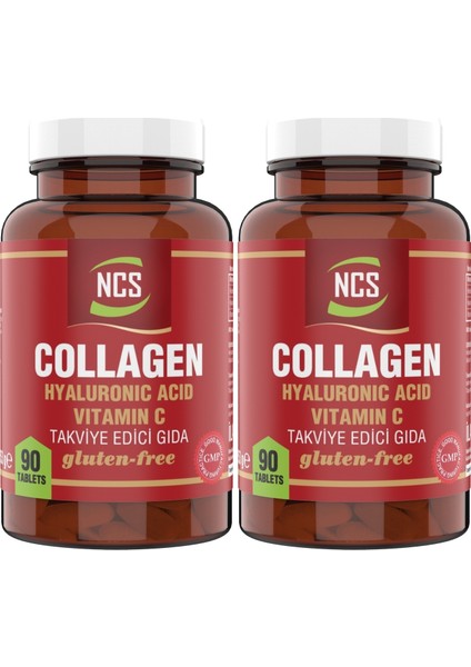 Hidrolize Collagen 1000 mg Hyaluronic Acid 2 Kutu 180 Tablet