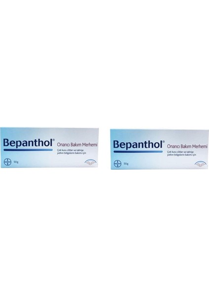 Bepanthol Onarıcı Bakım Merhemi 50 gr 2 Kutu