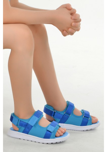 332.20Y.304 Bueno Phylon Kız-Erkek Çocuk Spor Sandalet Mavi