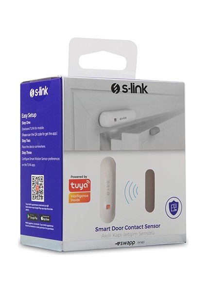 S-Link Swapp SL-EG01KABLOSUZ Kapı Pencere Manyetik Sensörü