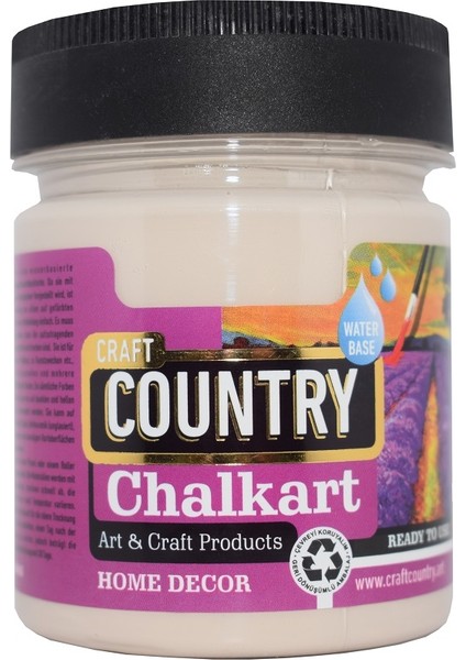 Country Chalkart Hobi Boyası 120 cc 6003 Antik Bej