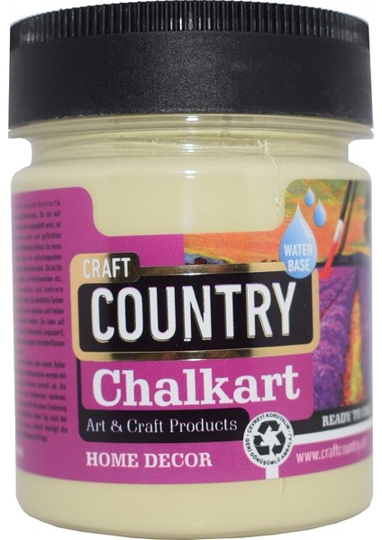 Country Chalkart Hobi Boyası 120 cc 6016 Fıstık Yeşili