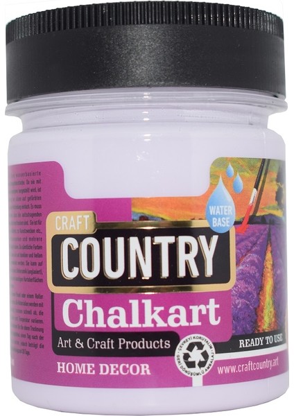Country Chalkart Hobi Boyası 120 cc 6028 Mor Salkım