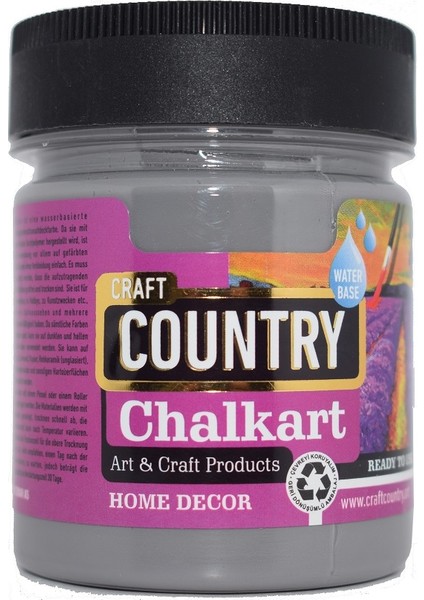 Country Chalkart Hobi Boyası 120 cc 6033 Grafit